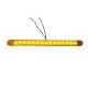Lampa gabarit 240x21mm, cu LED, 12-24V, galbena FormPlas FR0306-S