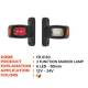 Lampa gabzrit cu brat 84mm, picior drept, cu Led, 3 functii, FromPlas FR0130