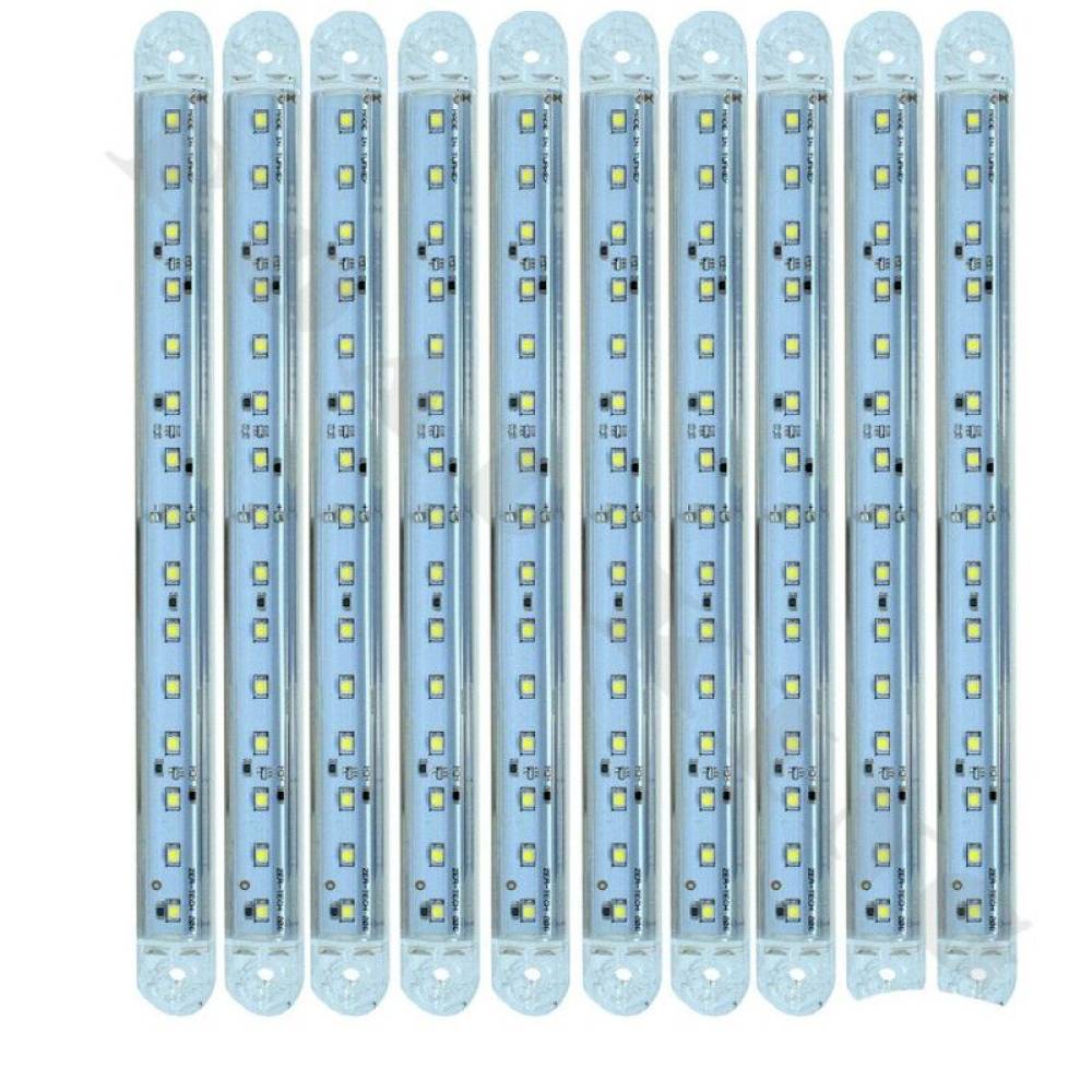 Lampa gabarit 240x21, cu LED, 12-24V alba FormPlas FR0306-B