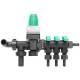 Distribuitor erbicidat cu 3 cai cu manometru glicerina bk CZ99