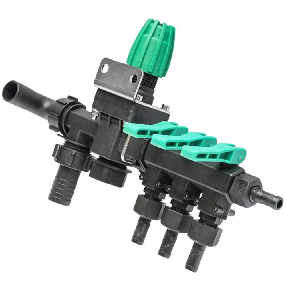 Distribuitor erbicidat cu 3 cai cu manometru glicerina bk CZ99
