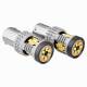 Set 2 becuri stop frana 24 LED-uri 12/24V, P21/5W BAY15d Canbus 02798 Amio
