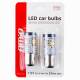 Set 2 becuri stop frana 24 LED-uri 12/24V, P21/5W BAY15d Canbus 02798 Amio