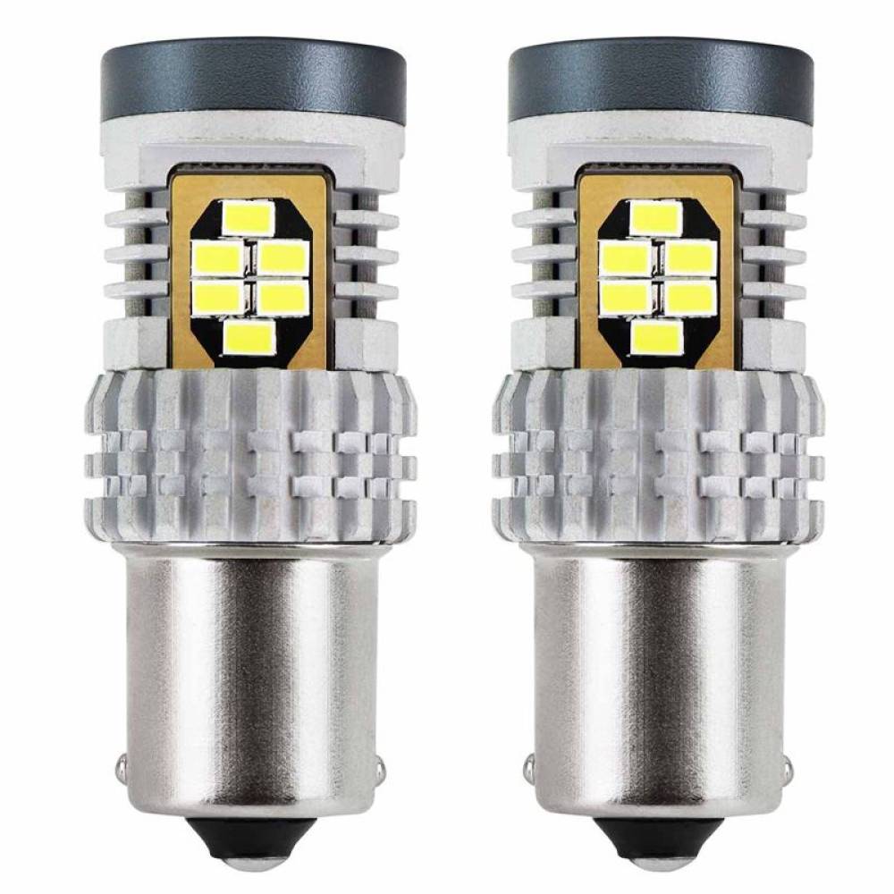 Set 2 becuri semnalizare, 24 LED-uri, 12/24V, P21W BA15s Canbus 02797 Amio Set 2 becuri semnalizare, 24 LED-uri, 12/24V, P21W BA15s Canbus 02797 Amio