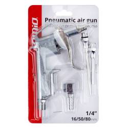 Set pistol suflat aer comprimat, cabina, cu 2 tije si 2 adaptori, 02632 Amio