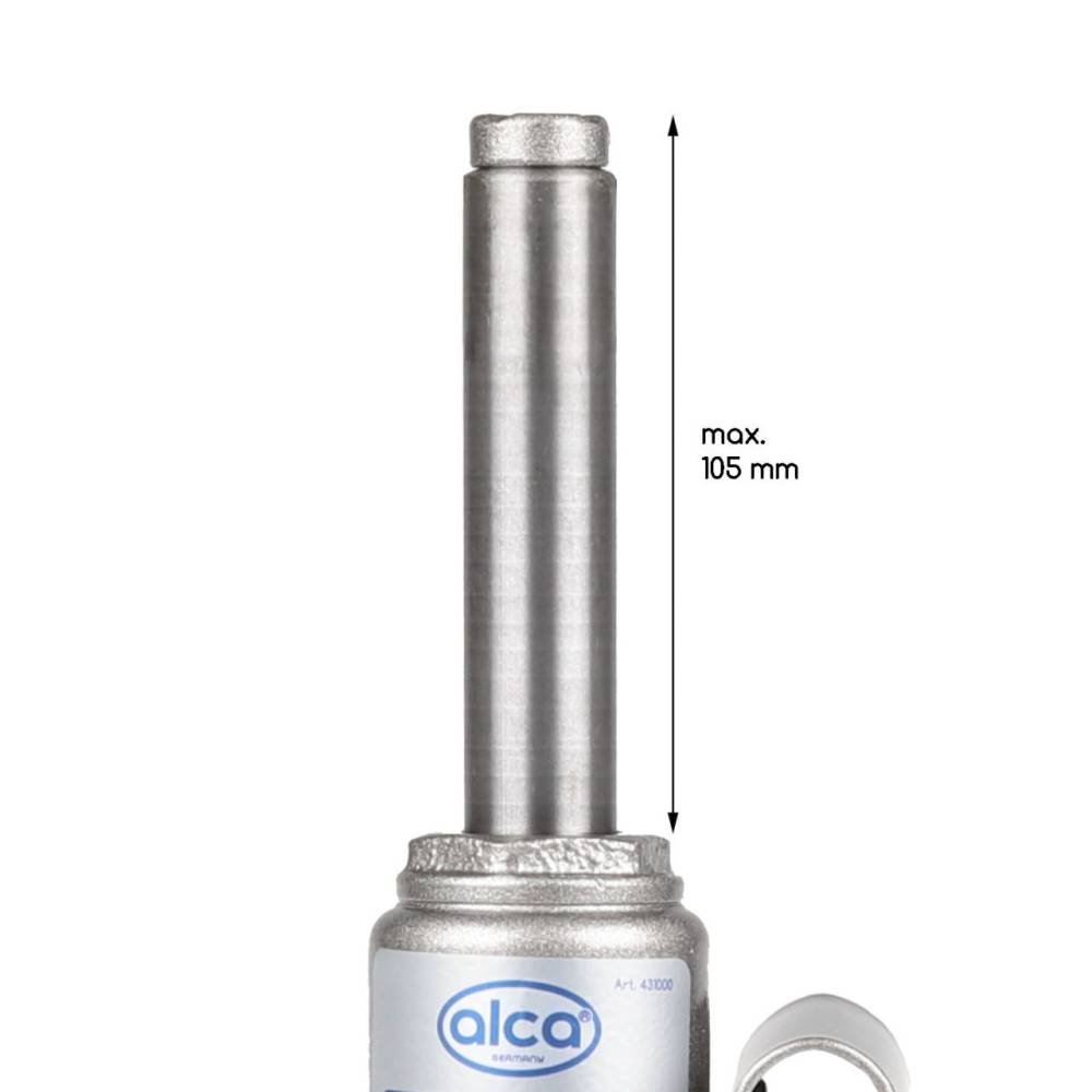 Cric hidraulic 2T, cu cutie depozitare, TUV, 431.02 Alca