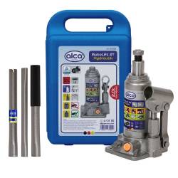 Cric hidraulic 2T, cu cutie depozitare, TUV, 431.02 Alca