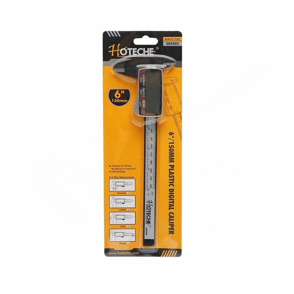 Subler digital exterior interior 150mm - 0.01mm Hoteche 284205