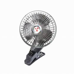 Ventilator 12V, fi17cm, metalic, prindere cu clips, 1976 Automax