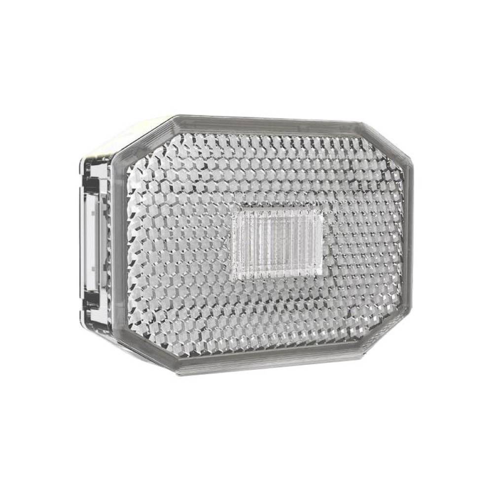 Lampa gabarit 63 x 51 cu LED, alba FT-069 B Fristom