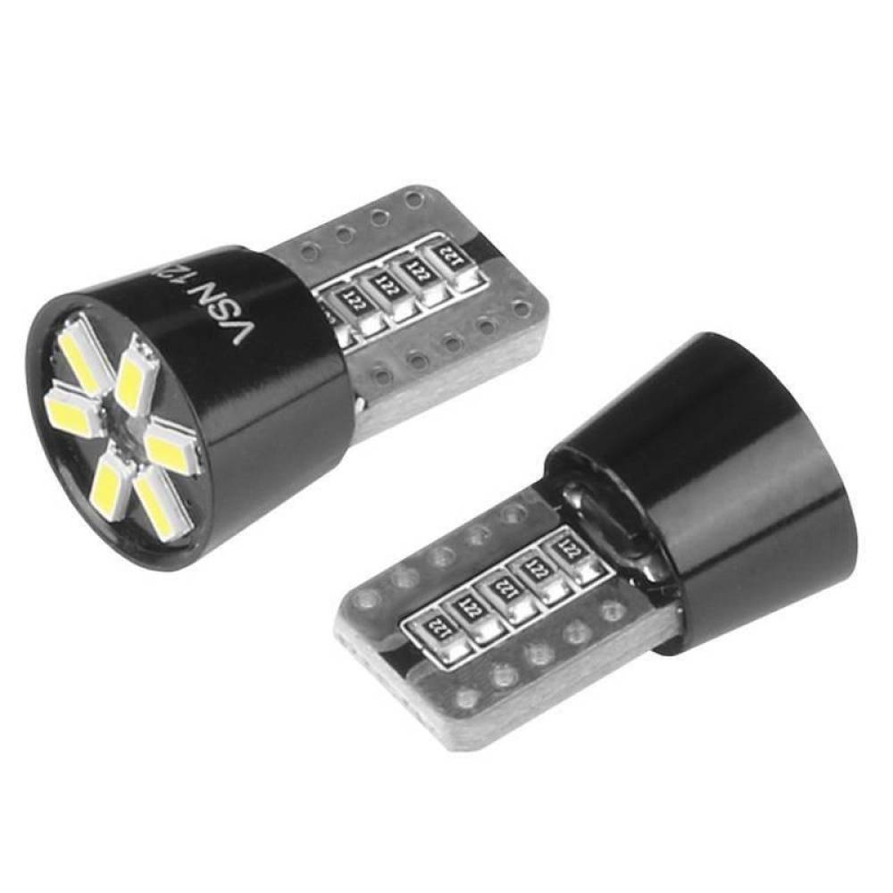 Set 2 becuri T10, cu 6 Led 12V W5W Canbus Vision 58248 Carmotion Set 2 becuri T10, cu 6 Led 12V W5W Canbus Vision 58248 Carmotion