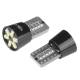 Set 2 becuri T10, cu 6 Led 12V W5W Canbus Vision 58248 Carmotion Set 2 becuri T10, cu 6 Led 12V W5W Canbus Vision 58248 Carmotion