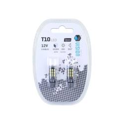 Set 2 becuri T10 24 LED-uri, 12V W5W 1.8W CANBUS Vision 58252 Carmotion