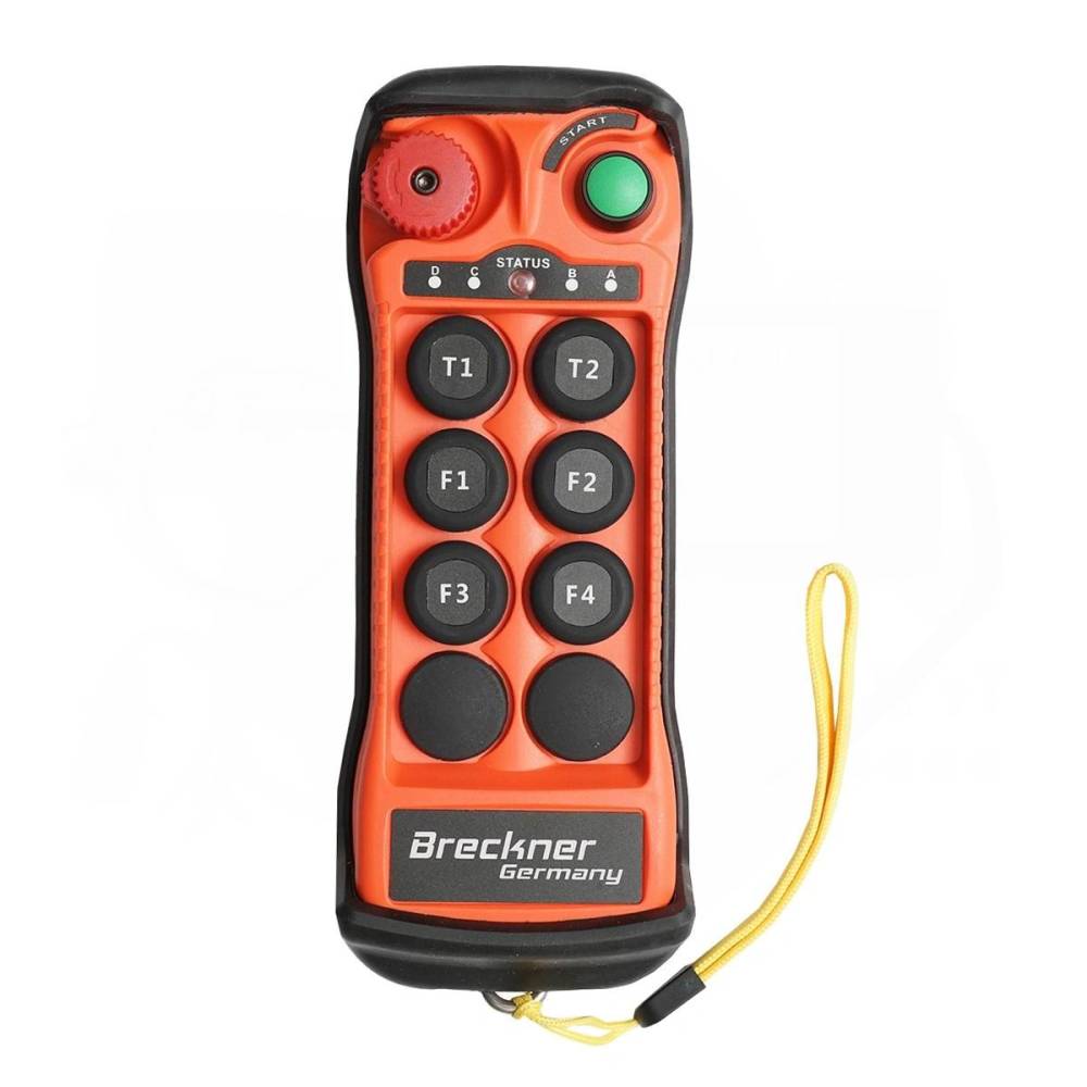 Telecomanda wireless pentru troliu Tractor Forestier cu mecanism de reglare a turatiei motorului din telecomanda, fara functia de retinere, model Q600 LCC 12V BK77504