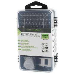 Trusa surubelnite de precizie 117 piese 63411 Carmotion