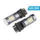 Set 2 becuri T25 LED 12 - 24V P27 7W Canbus Vision 58343 Carmotion
