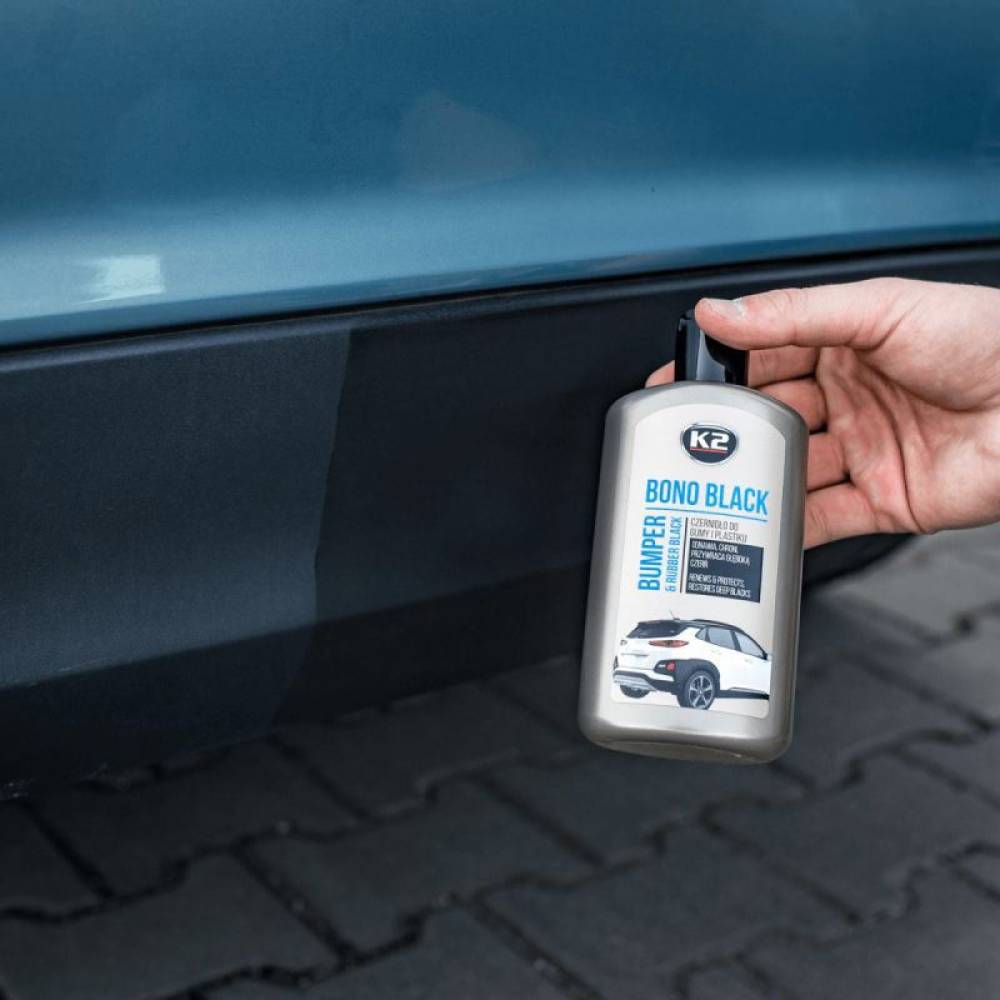 Solutie curatat, reinnoit, innegrit bari, cauciuc, 250ml, Bono Black K030N K2
