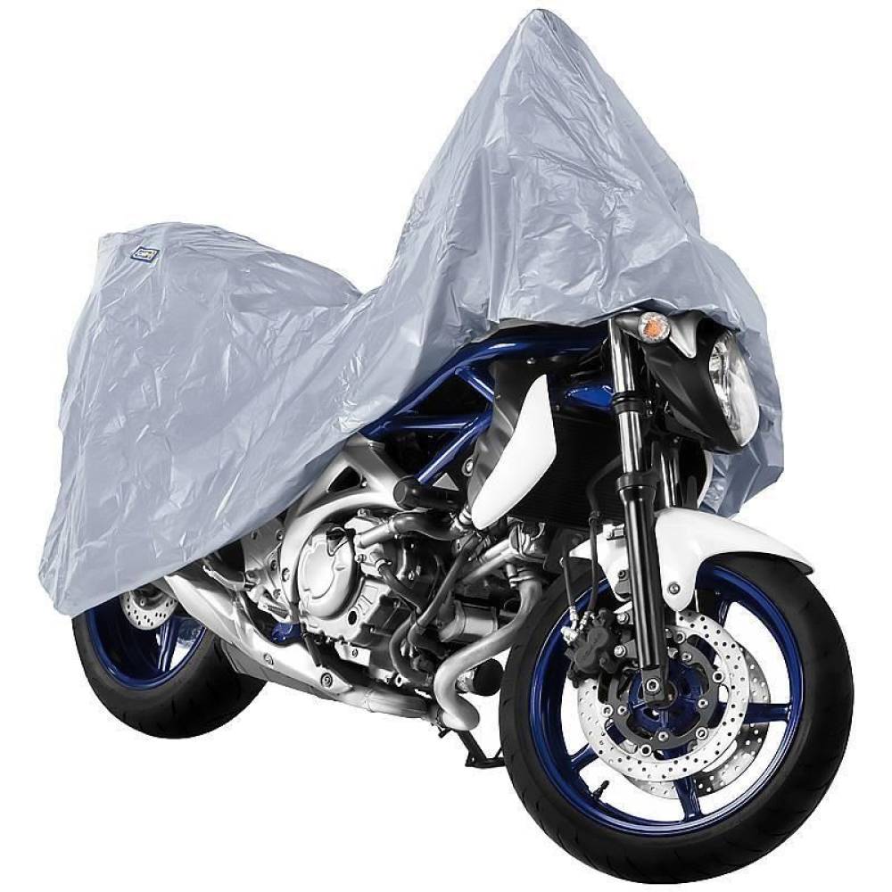 Prelata motocicleta, marimea S, cu gaura pentru lant antifurt, 183 x 89 x 119 cm Moto00S Sumex