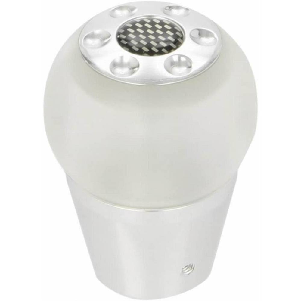 Maner schimbator viteze sferic cu LED albastru, din aluminiu, 8000280 RaceSport