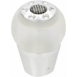 Maner schimbator viteze sferic cu LED albastru, din aluminiu, 8000280 RaceSport
