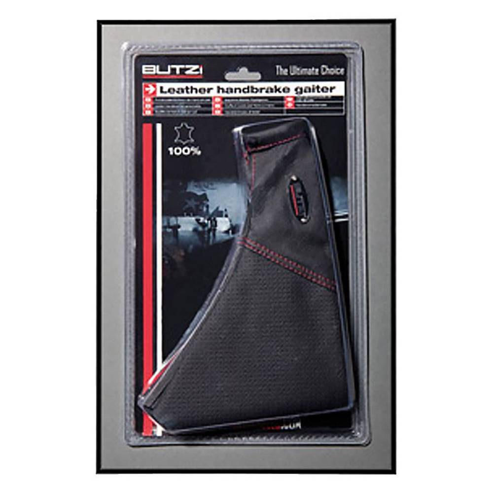 Husa frana mana piele perforata naturala neagra Butzi BZA4410