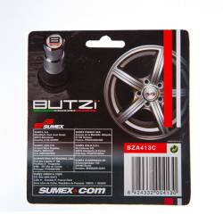 Set 4 valve turism tubeless TR413C, cromata, BZA413C BUTZI Set 4 valve turism tubeless TR413C, cromata, BZA413C BUTZI