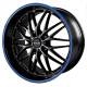 Autocolant ornament jante albastru, 4 role 5mm x 1.7m BZA56BL Butzi