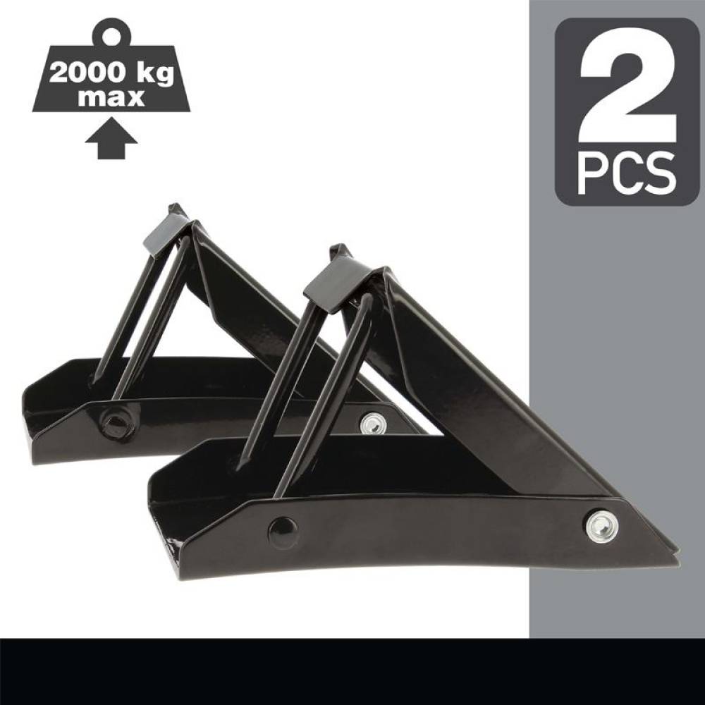 Cala blocare roata, opritor roata metalic, 2Tone, set 2 bucati,  2202020 Car+