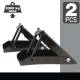 Cala blocare roata, opritor roata metalic, 2Tone, set 2 bucati,  2202020 Car+
