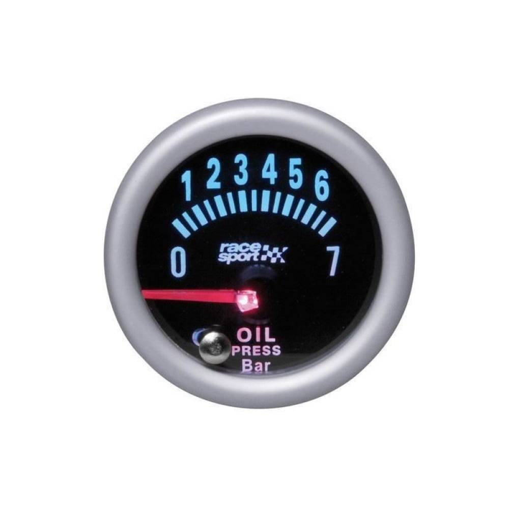 Ceas manometru presiune ulei, efect oglinda RFLX524 RaceSport