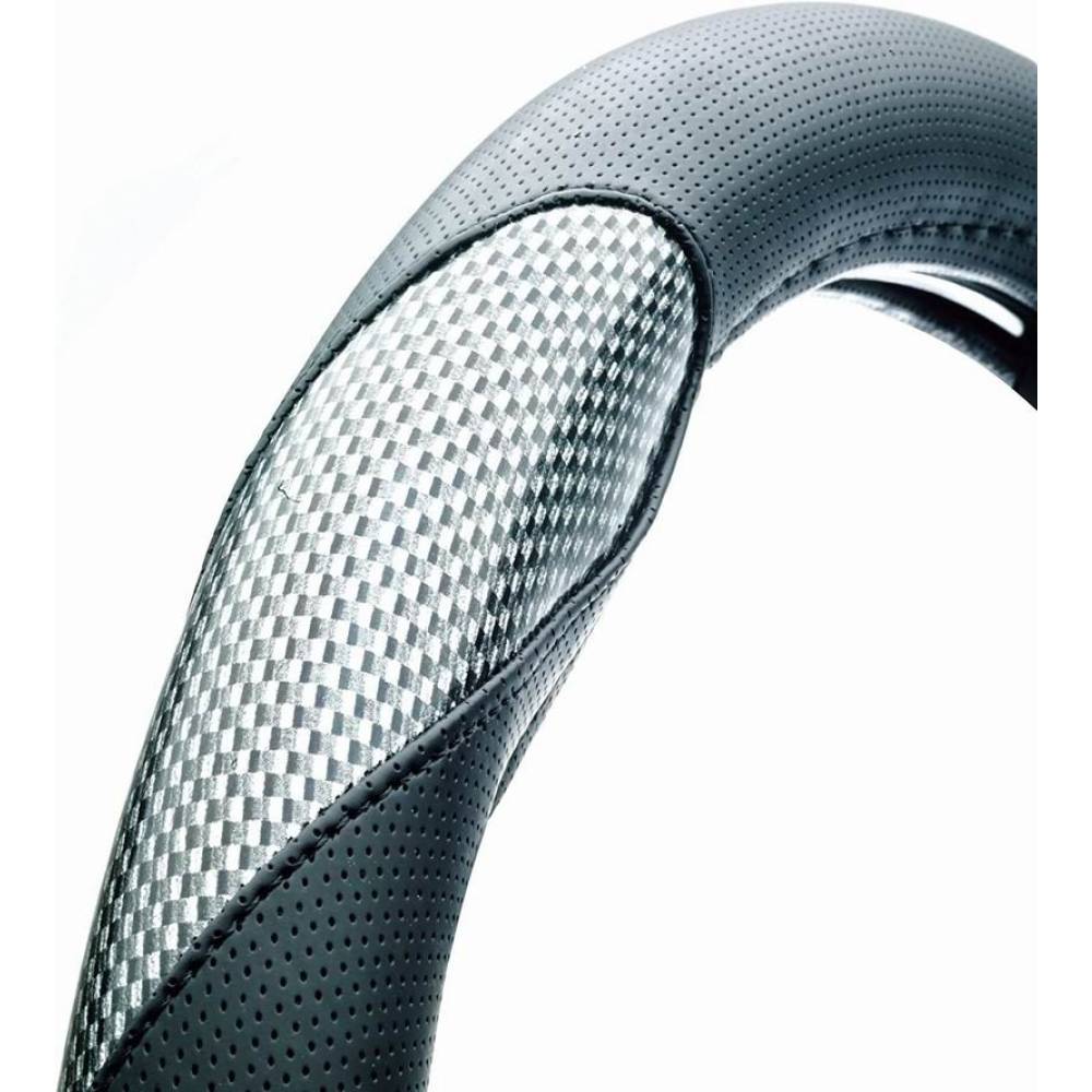 Husa volan 37-39cm, gravata RS, Carbon grip, 2505MM1 RaceSport