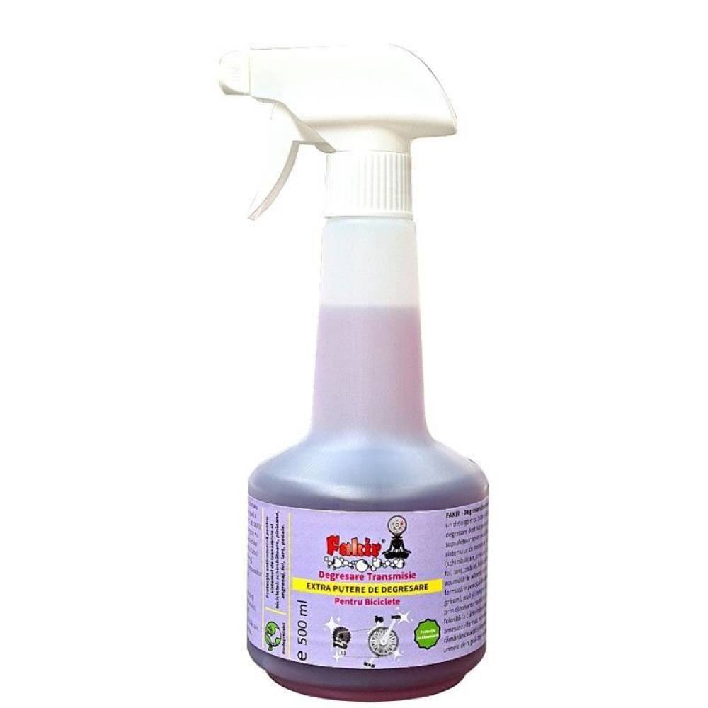 Solutie detergent degresare lant si sistem transmisie biciclete FDT 500ml Fakir 20504