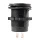 Priza cu 2 USB incarcare rapida, 12-24V, 1.5A, QC3.0 cu LED, incastrabila, Mod05 02855 Amio