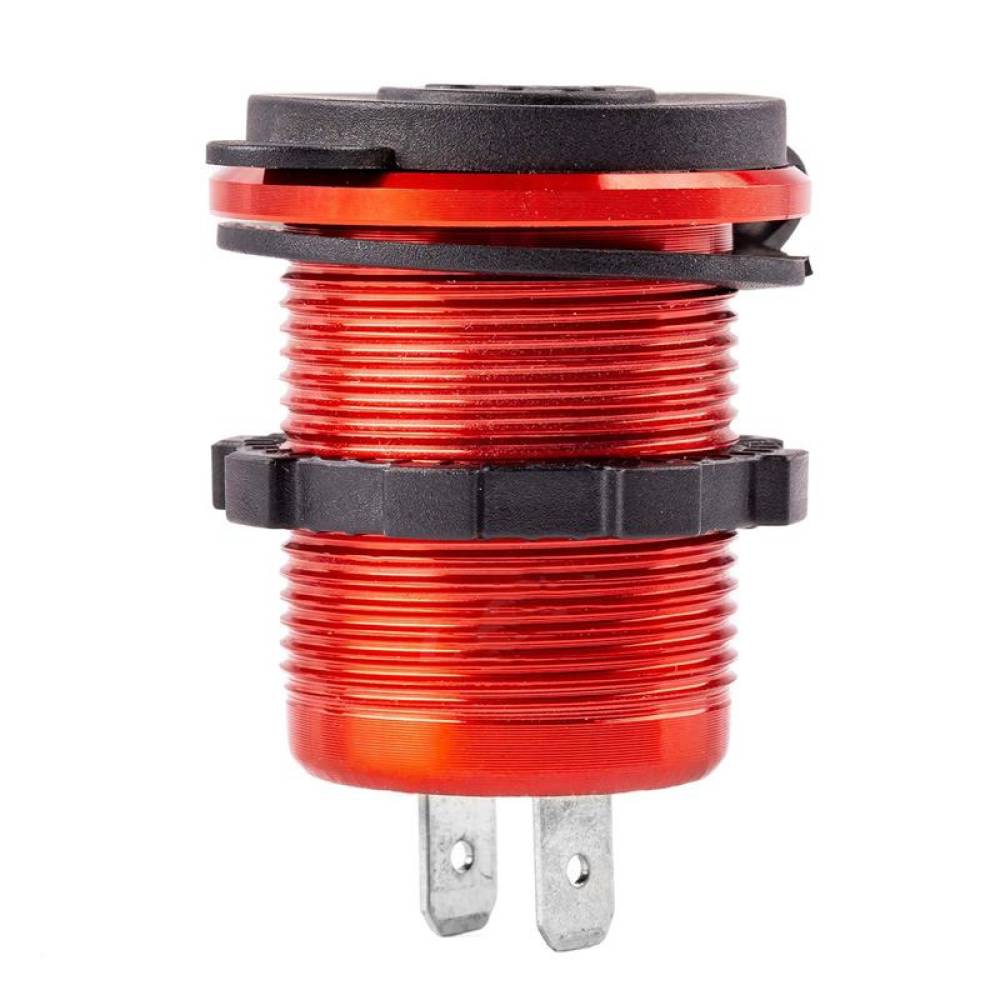 Priza cu 2 USB, 12-24V, 3.1A, cu LED, incacstrabila Mod10 02860 Amio