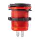 Priza cu 2 USB, 12-24V, 3.1A, cu LED, incacstrabila Mod10 02860 Amio