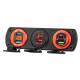 Priza cu 2 USB, cu voltmetru, 12-24V, 2.1+1.0A, incastrabila, mod6 02856 Amio