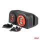 Panou aparent montare priza rotunda 2 gauri Mod16 Amio 02866