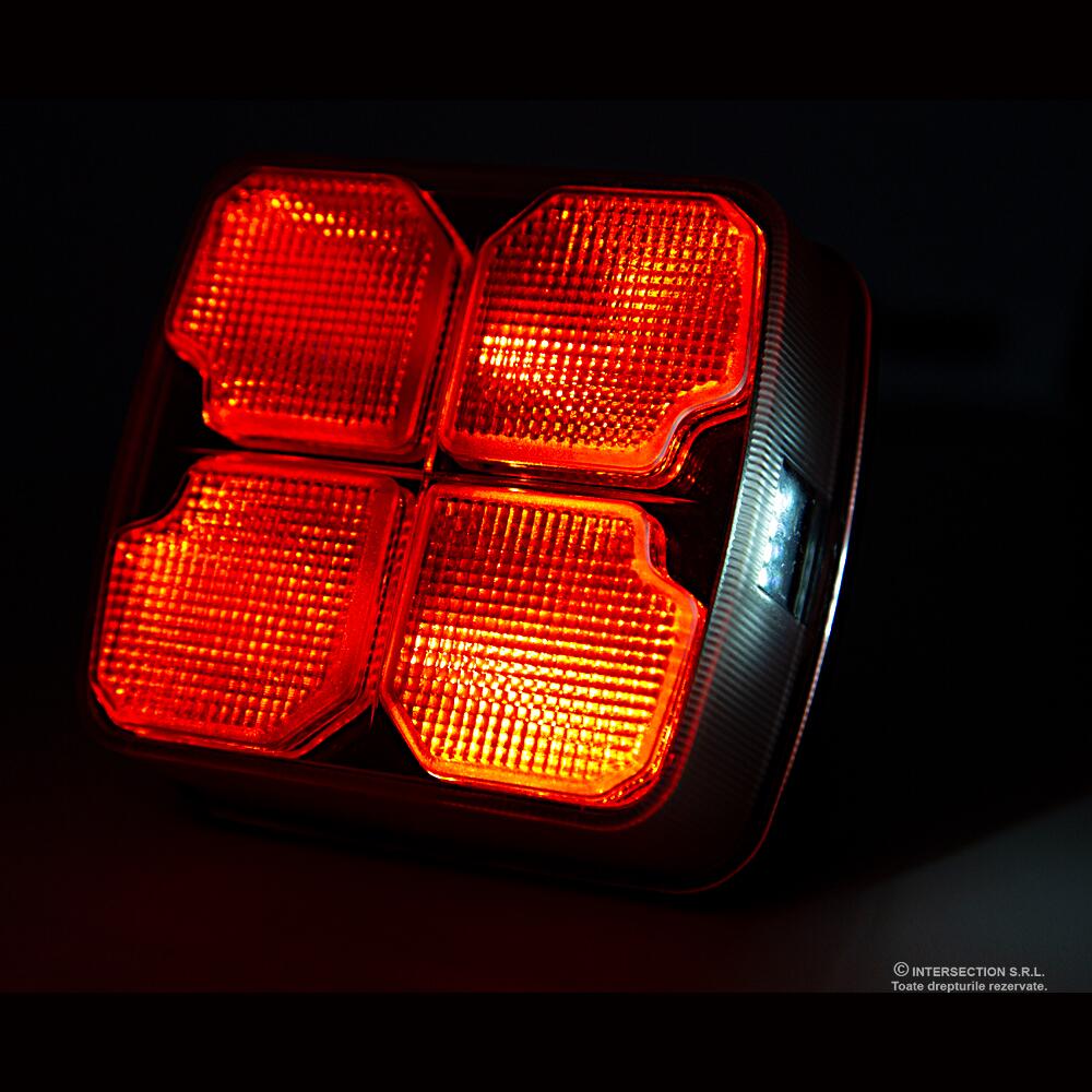 Lampa stop 110x102, 4 functii, SET 2 bucati, S008-5 H.L 