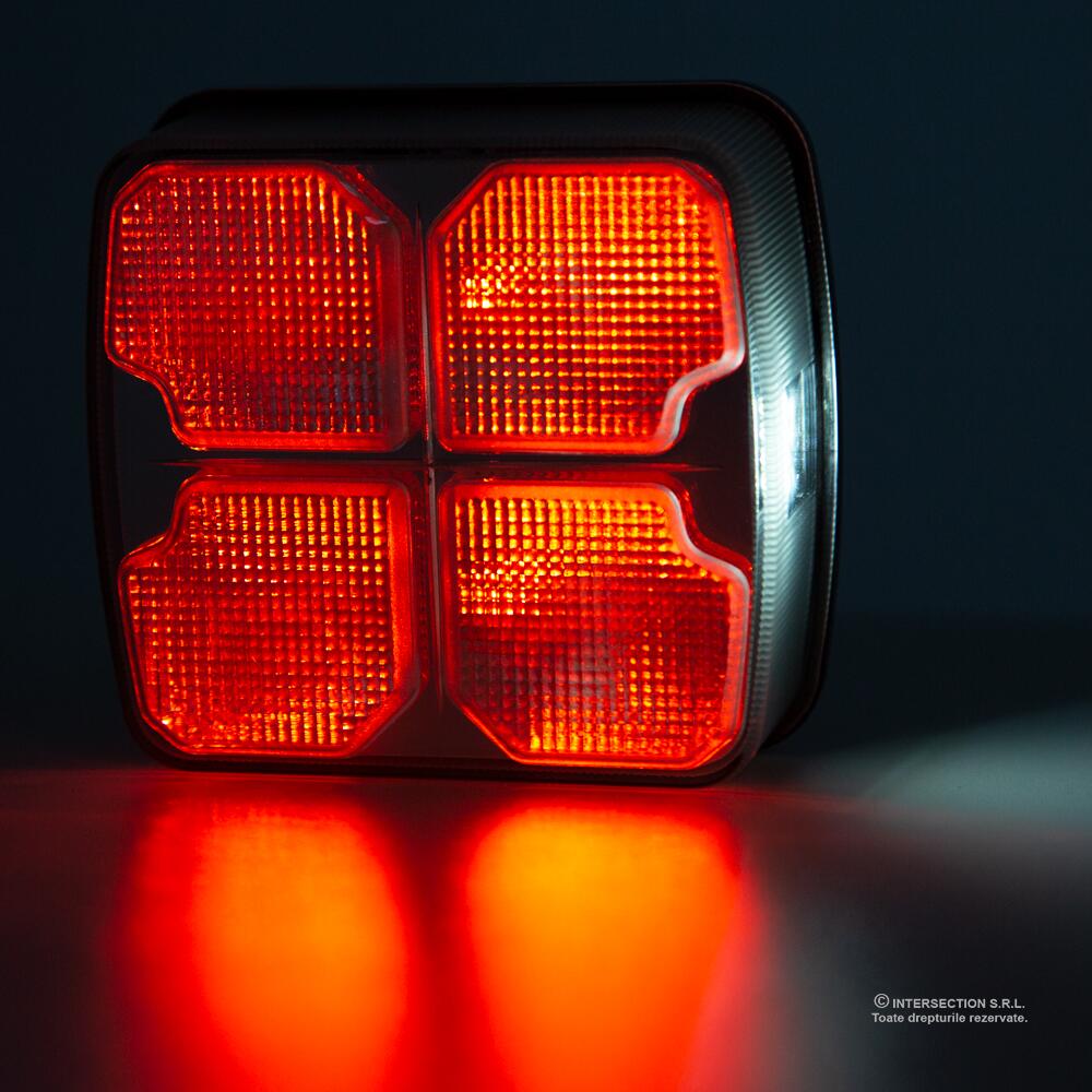 Lampa stop 110x102, 4 functii, SET 2 bucati, S008-5 H.L 