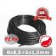 Cablu electric YLY-S 13 fire (8x0,75+5x1,5) PE8/0.75/5/1.5, pret/metru liniar, , Hybsz