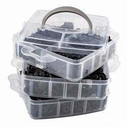 Set 620 cleme si elemente de fixare, 16 marimi diferite, 02831 Amio 