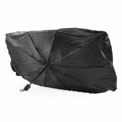 Parasolar parbriz pliabil, 140x79cm, tip umbrela cu husa, rezistent UV 02906 Amio