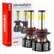 Set 2 becuri HB3, LED, 12-24V, 38W, 3200lm, 6500K, 4 Side Series, 02846 Amio