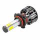 Set 2 becuri HB3, LED, 12-24V, 38W, 3200lm, 6500K, 4 Side Series, 02846 Amio