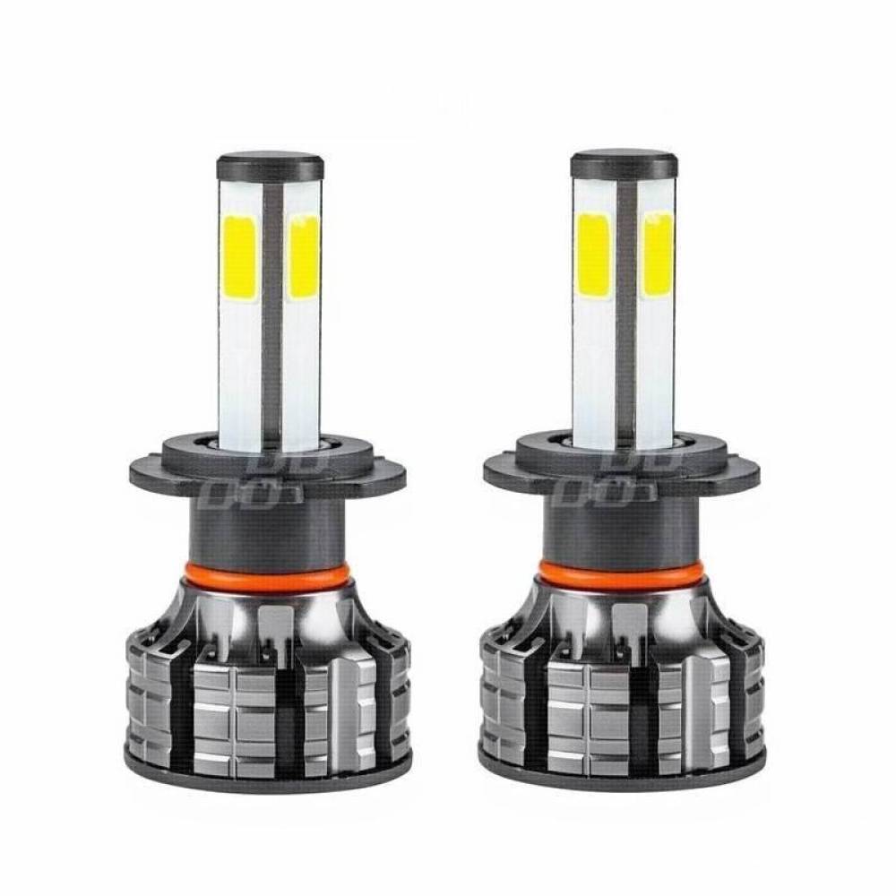 Set 2 becuri HB3, LED, 12-24V, 38W, 3200lm, 6500K, 4 Side Series, 02846 Amio