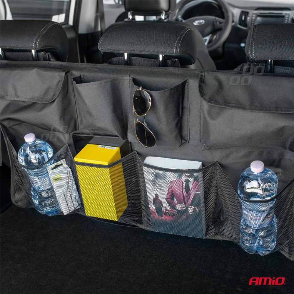 Organizator compartimente portbagaj fixare in spatele scaunelor 02838 Amio