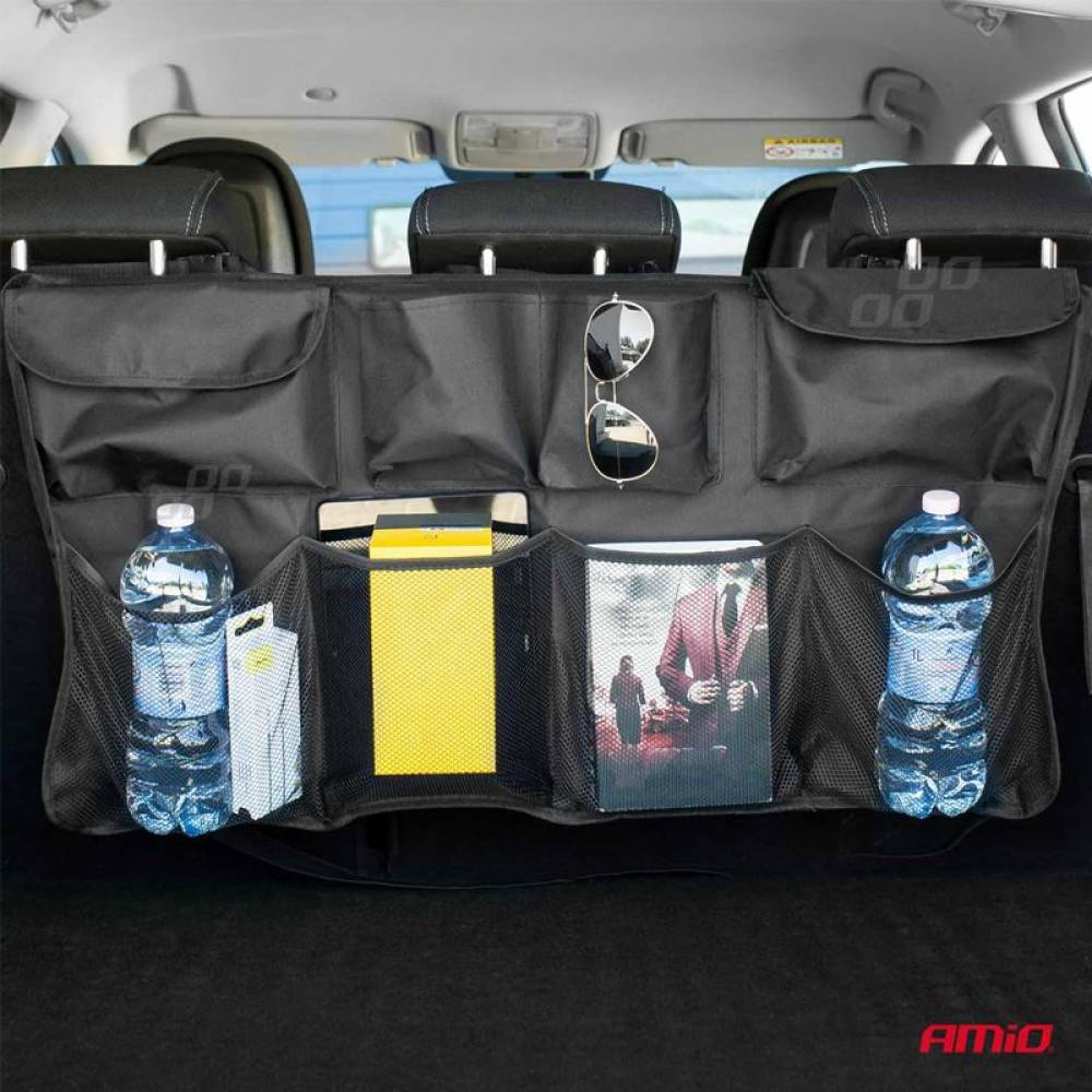 Organizator compartimente portbagaj fixare in spatele scaunelor 02838 Amio