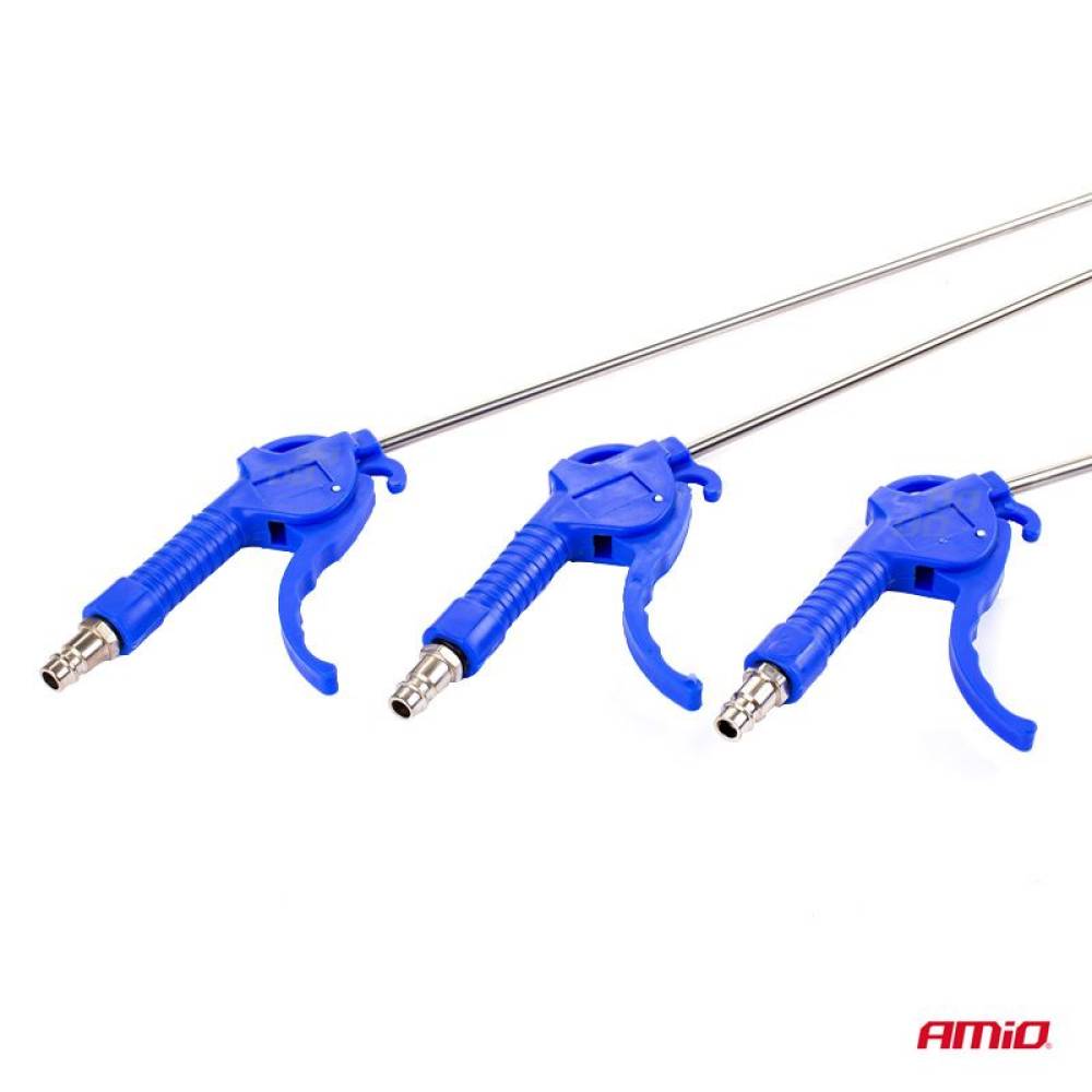 Set 3 bucati pistol suflat aer comprimat, cabina, PT-09, 02627 Amio