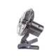 Ventilator 24V, fi17cm, metalic, prindere clema, cu intrerupator 6