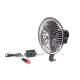 Ventilator 24V, fi17cm, metalic, prindere clema, cu intrerupator 6